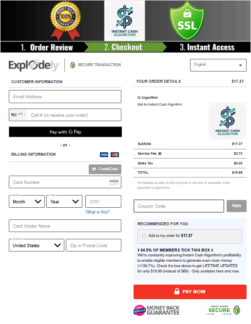 IC Algorithm_checkout_page